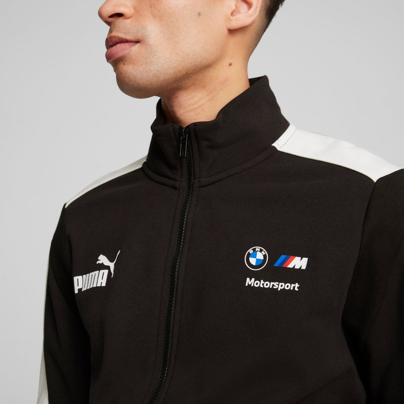 PUMA BMW M Motorsport MT7+ Sweat Mens Black Jacket - Image 2